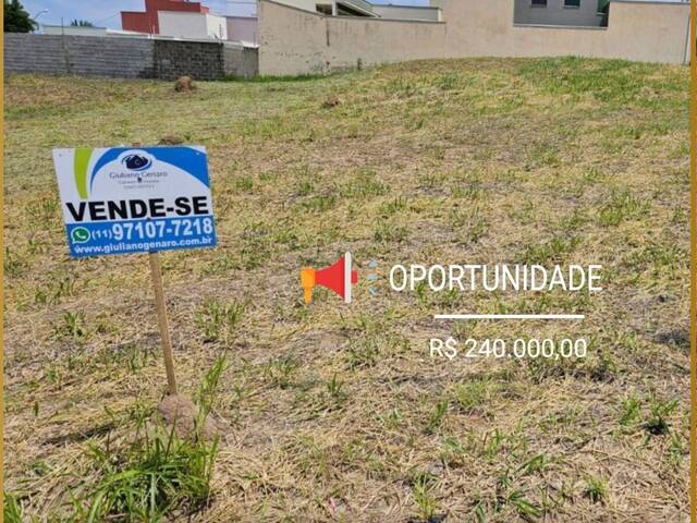 #TE-1001 - Terreno em condomínio para Venda em Salto - SP - 1